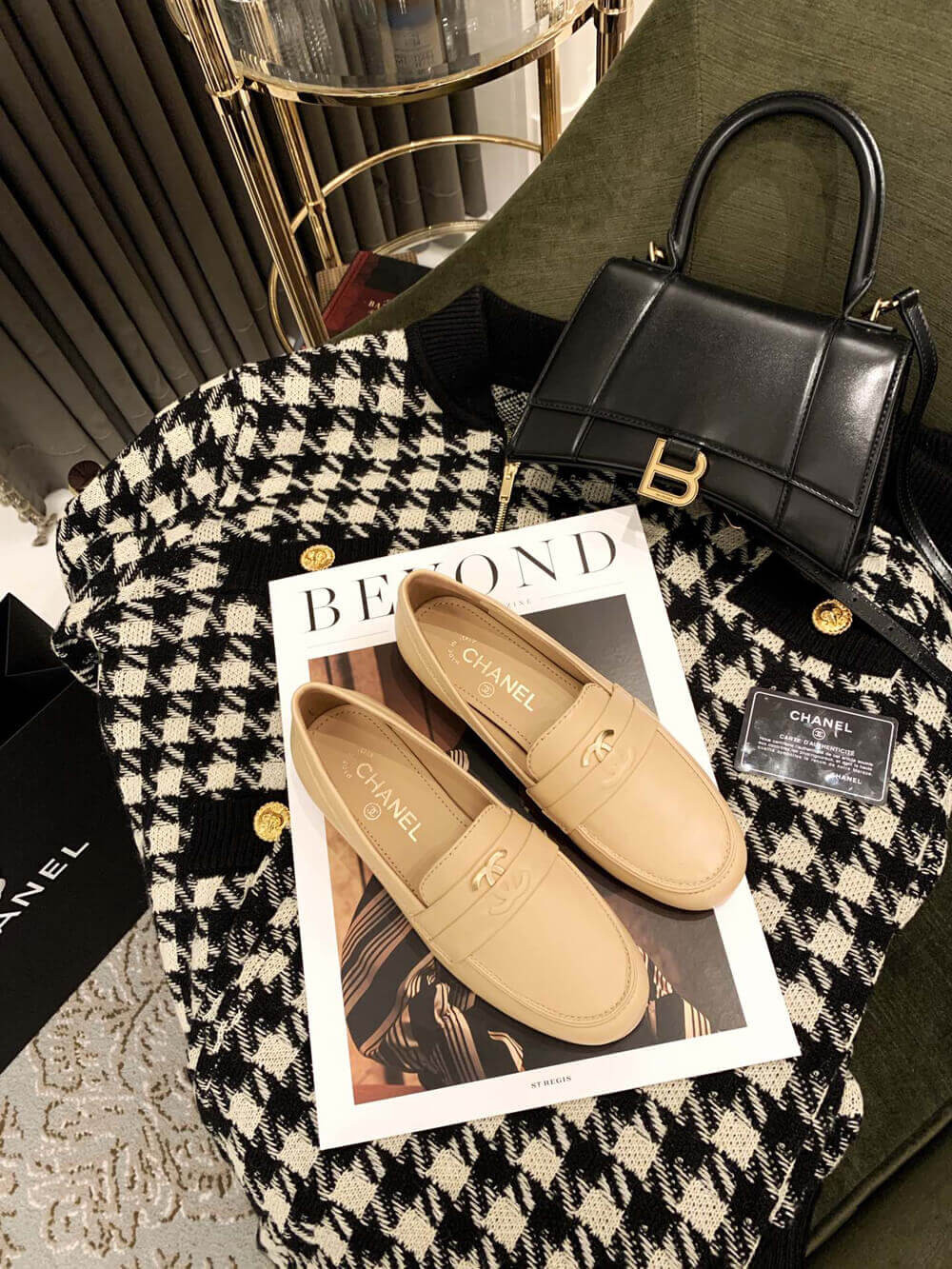 Chanel Patent Leather Loafers G35631