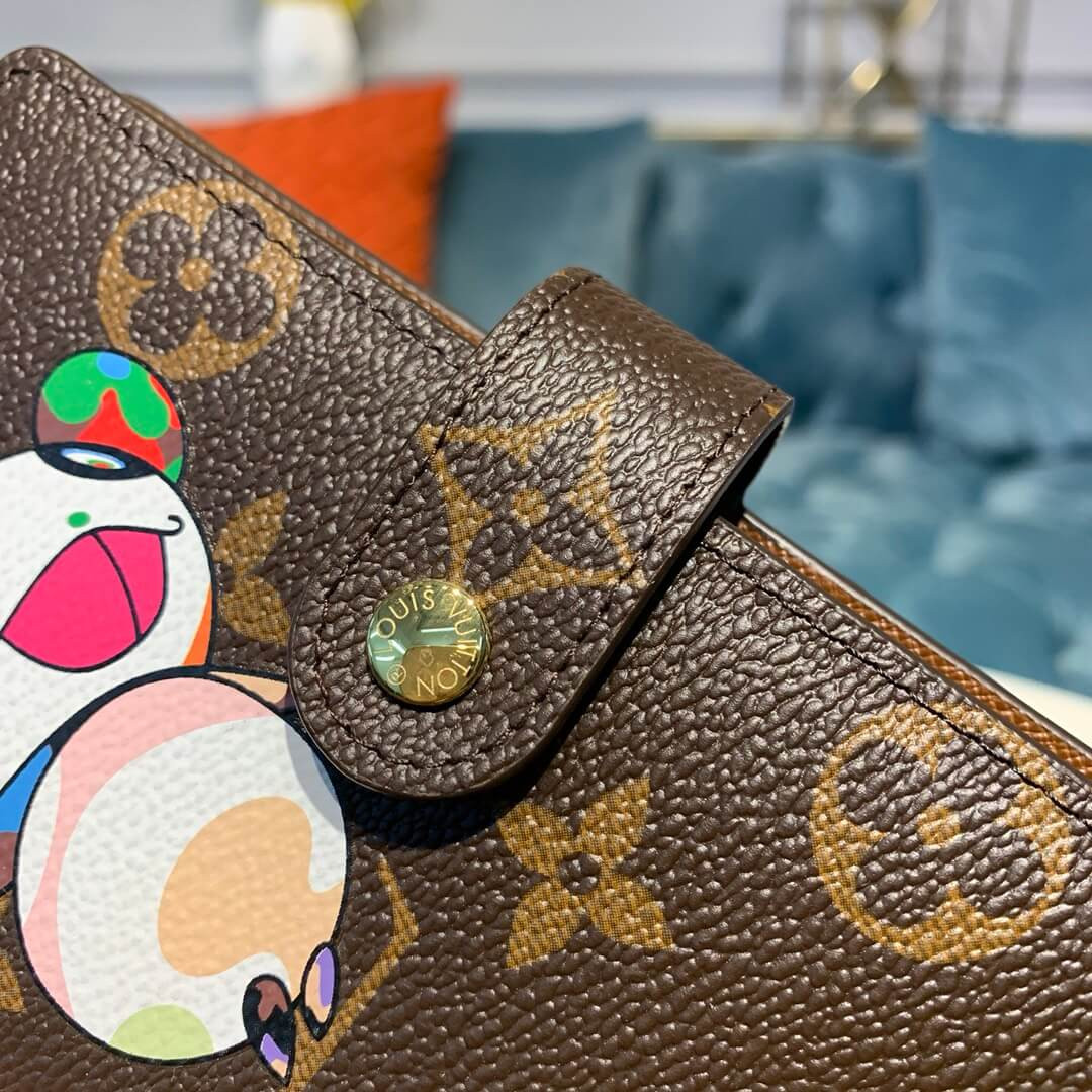 Louis Vuitton Monogram Panda Print Small Ring Agenda Cover R20005