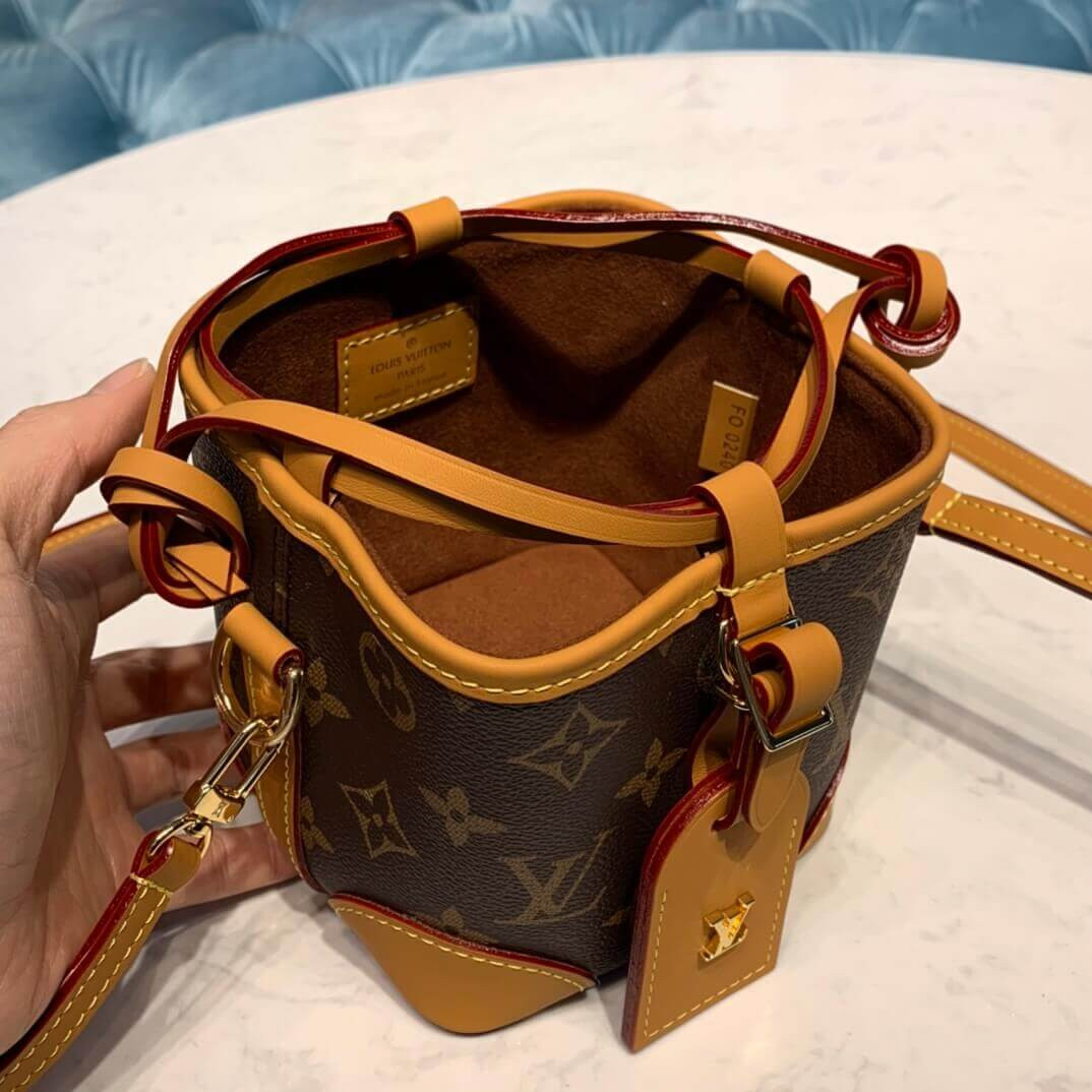 Louis Vuitton Monogram Canvas Mini Bucket Bag M57099