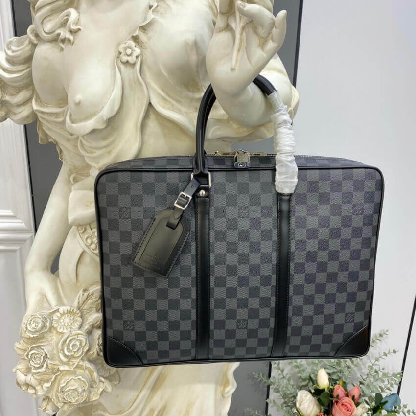 Louis Vuitton Damier Graphite Canvas Porte-Documents Voyage N41125