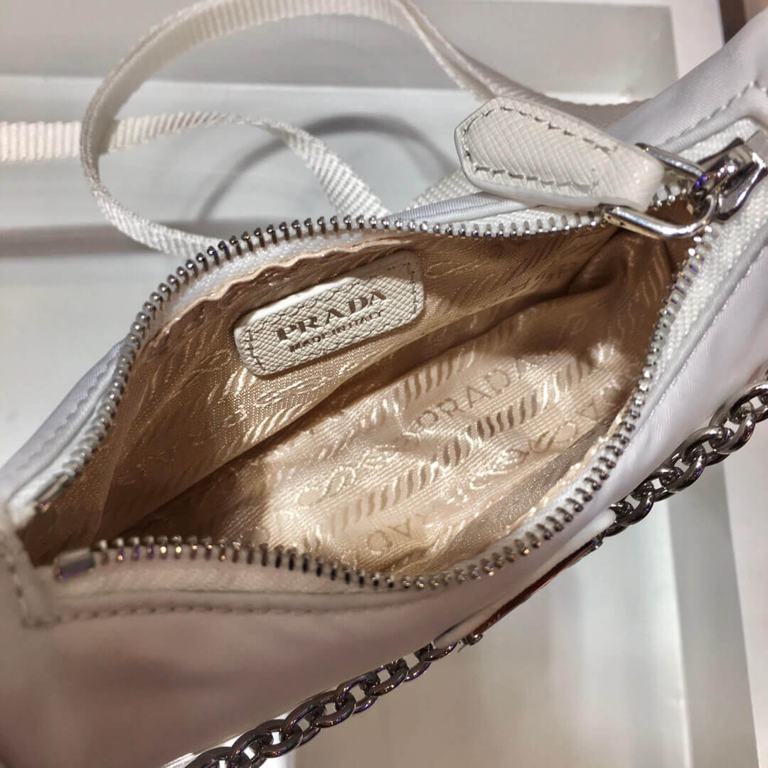 Prada Mini Nylon Hobo Bag 15cm 1BC204