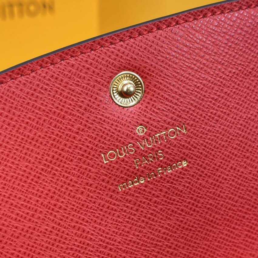 Louis Vuitton Damier Ebene Emilie Wallet N60214 N63544