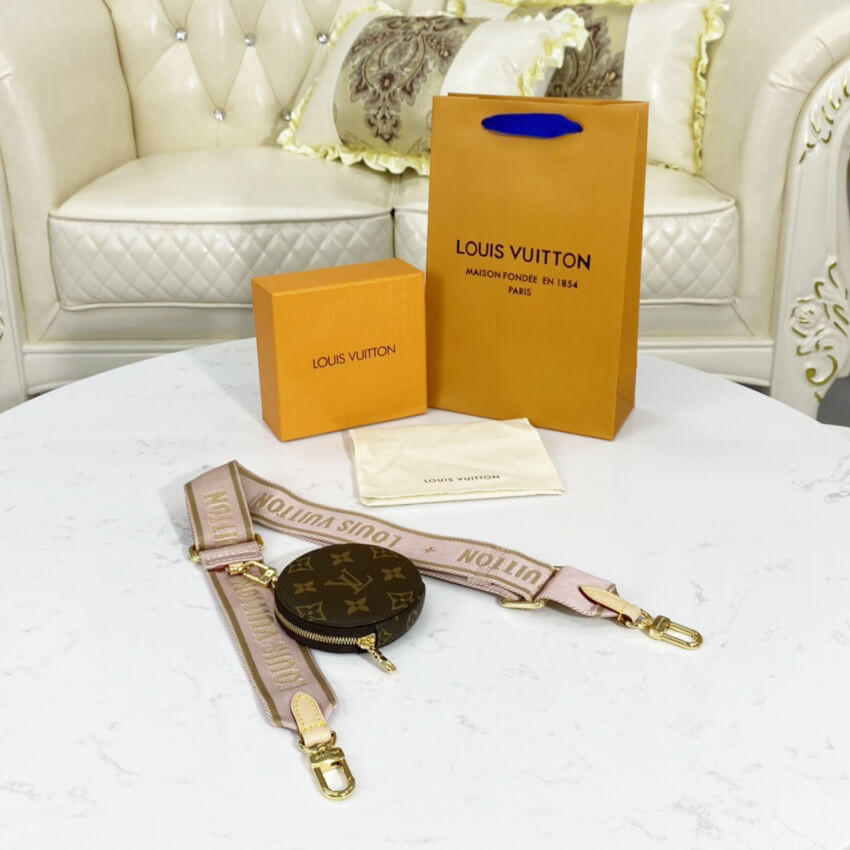 Louis Vuitton Pochette Bandouliere Multi Strap J02485 Pink