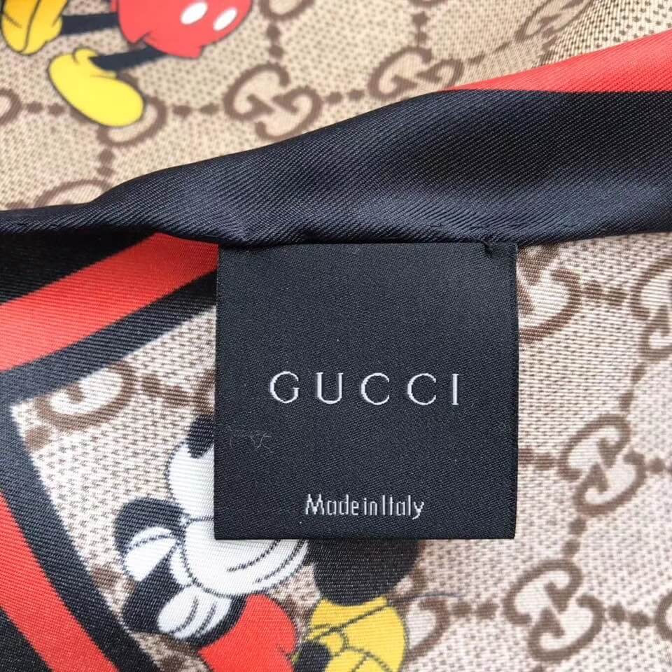 Disney x Gucci Chiffon Scarf 607324