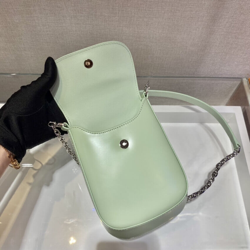 Prada Brushed Leather Mini-Bag 1BH185