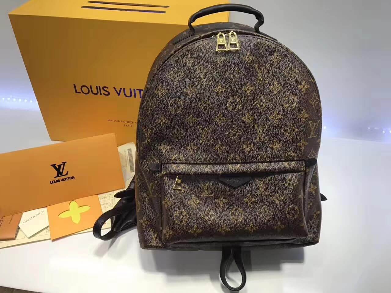 Louis Vuitton Monogram Canvas Palm Springs Backpack MM M41561