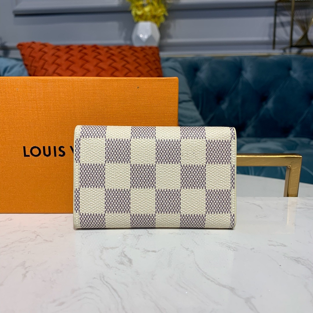 Louis Vuitton Damier Azur 6 Key Holder N61745