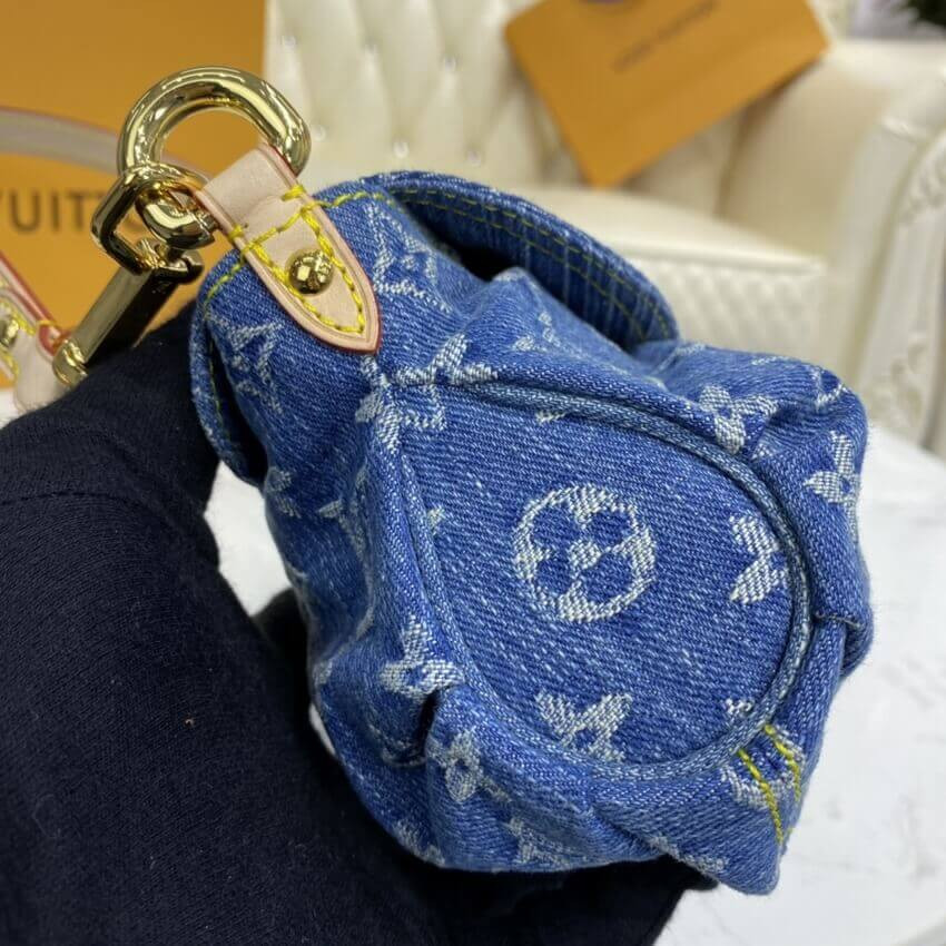 Louis Vuitton Monogram Denim Mini Pleaty M95050