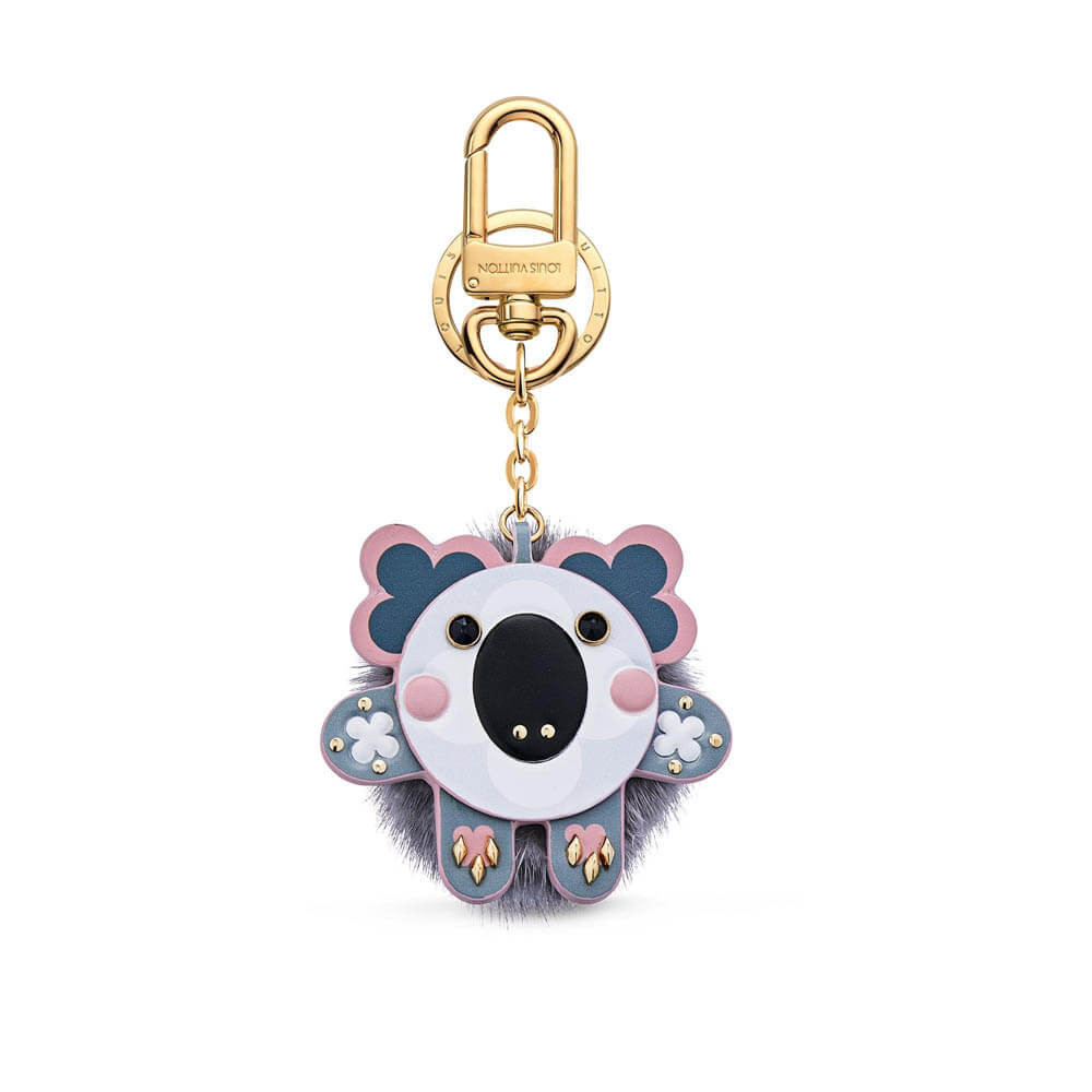 Louis Vuitton Wild Fur Koala Bag Charm And Key Holder M64258