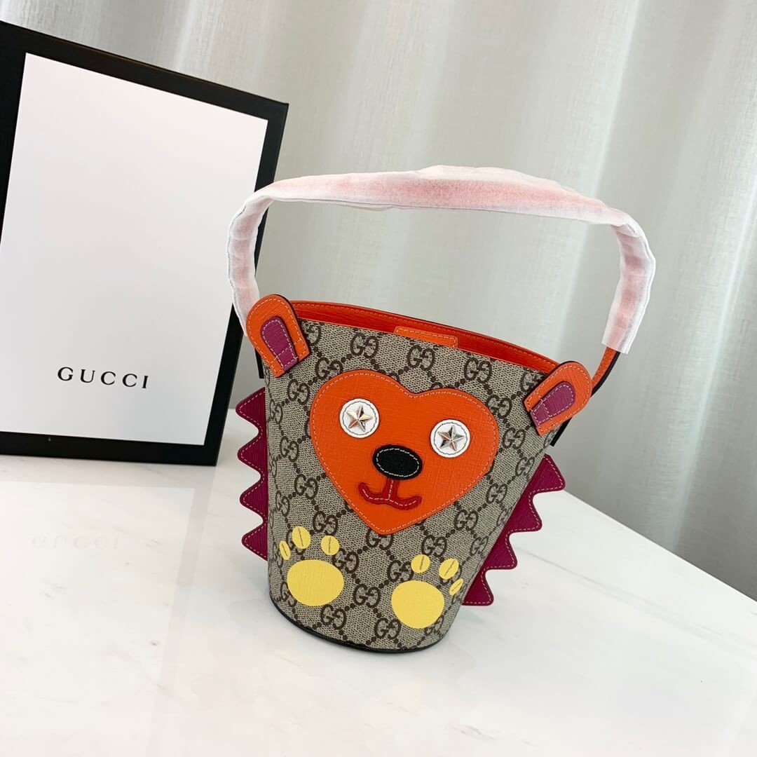 Gucci Childrens GG Hedgehog Top Handle Bag 580421