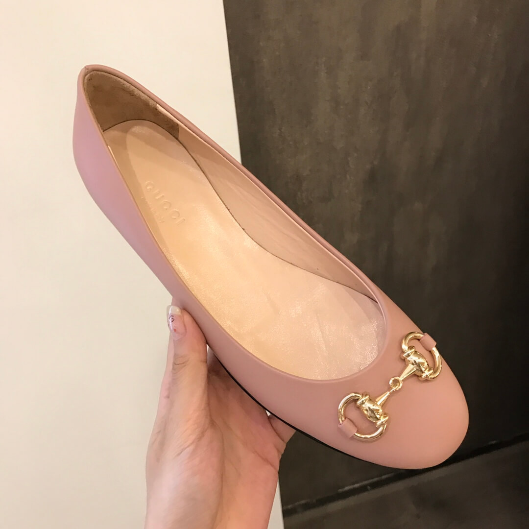 Gucci Leather Ballerinas 473160