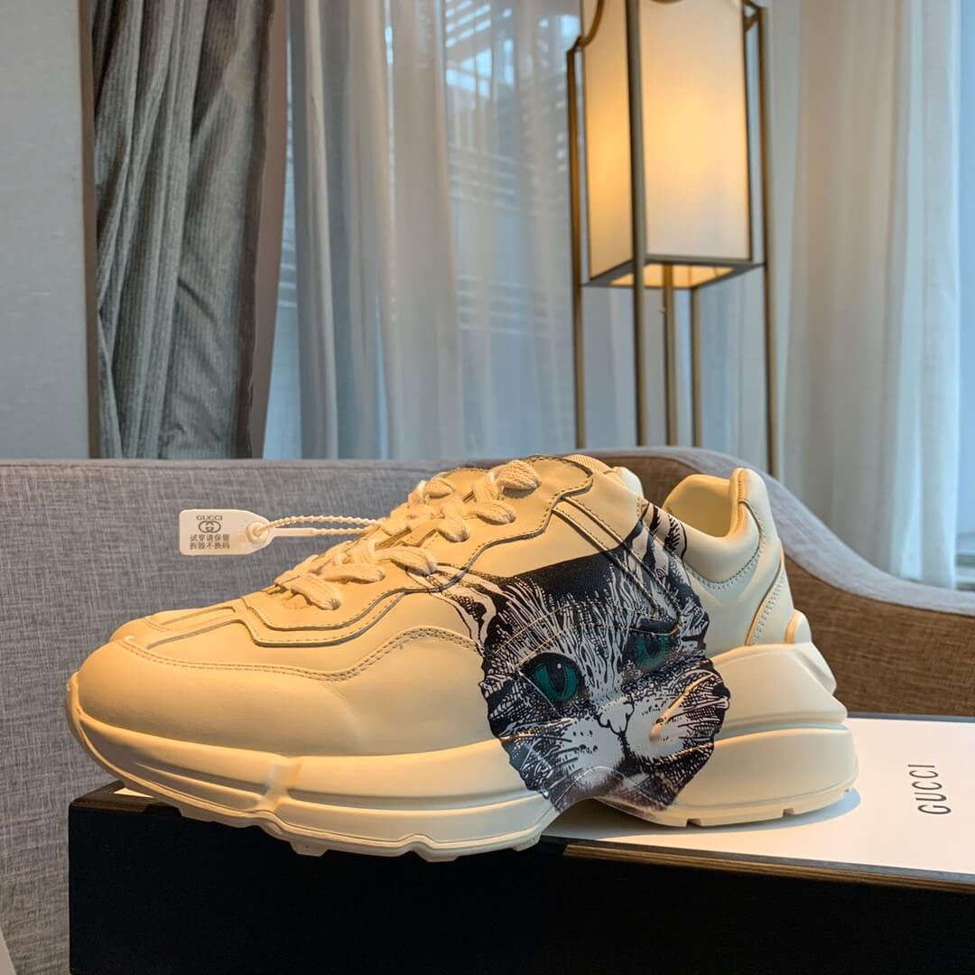 Gucci Rhyton Sneaker with Mystic Cat 583337