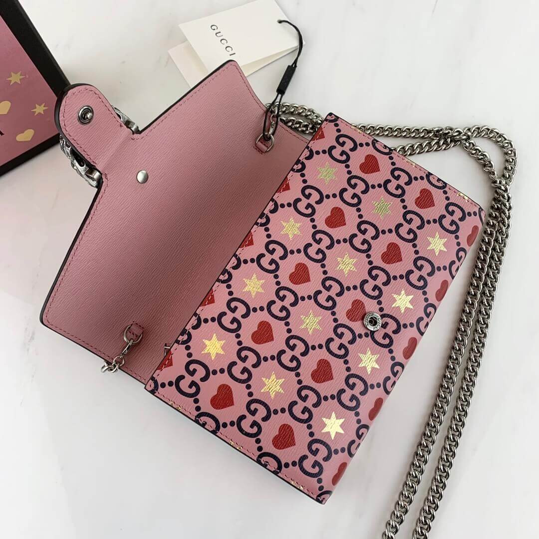 Gucci Valentines Day Exclusive Dionysus Super Mini Chain Bag 401231