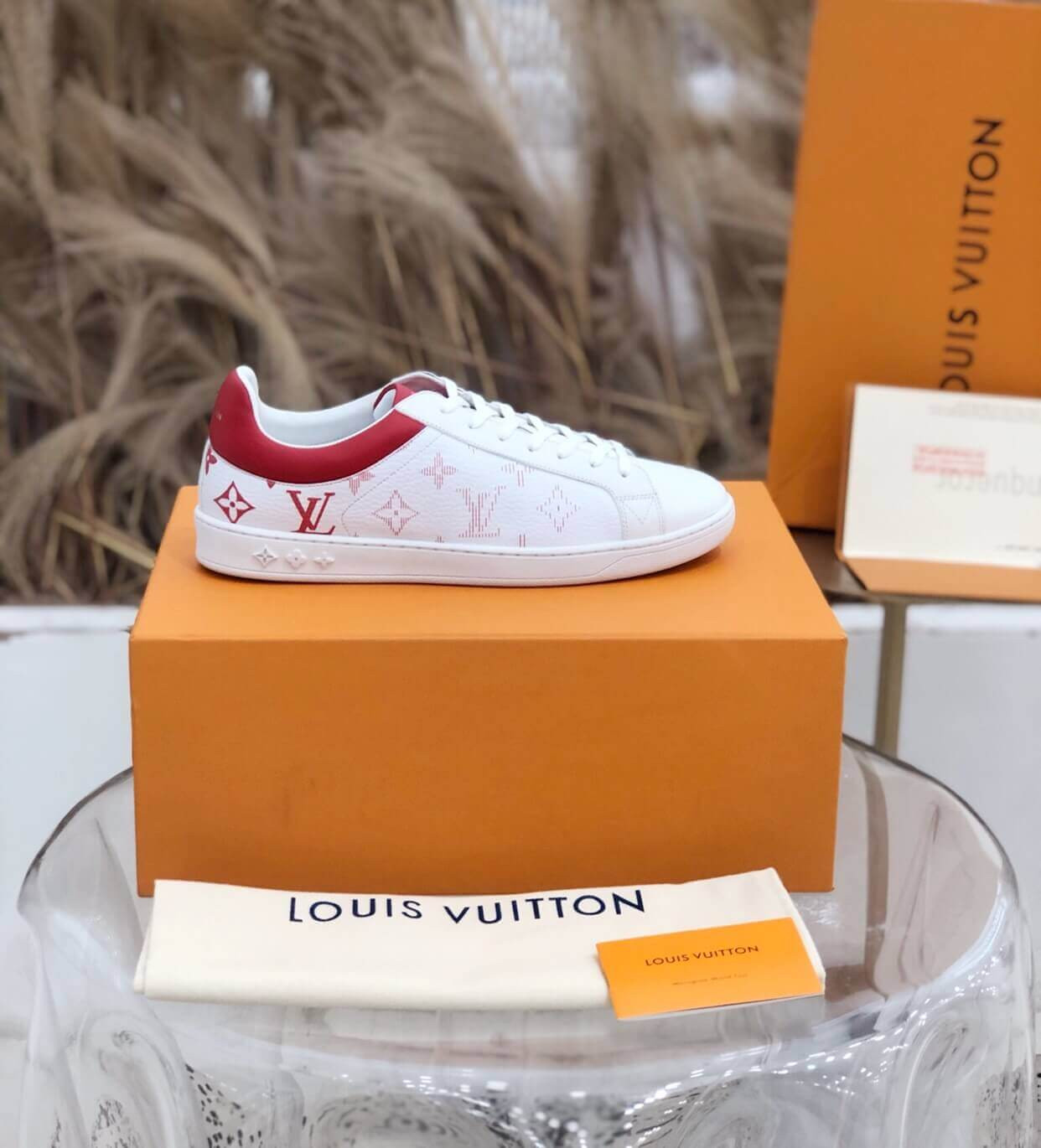 Louis Vuitton Frontrow Sneakers 1A6419 Red