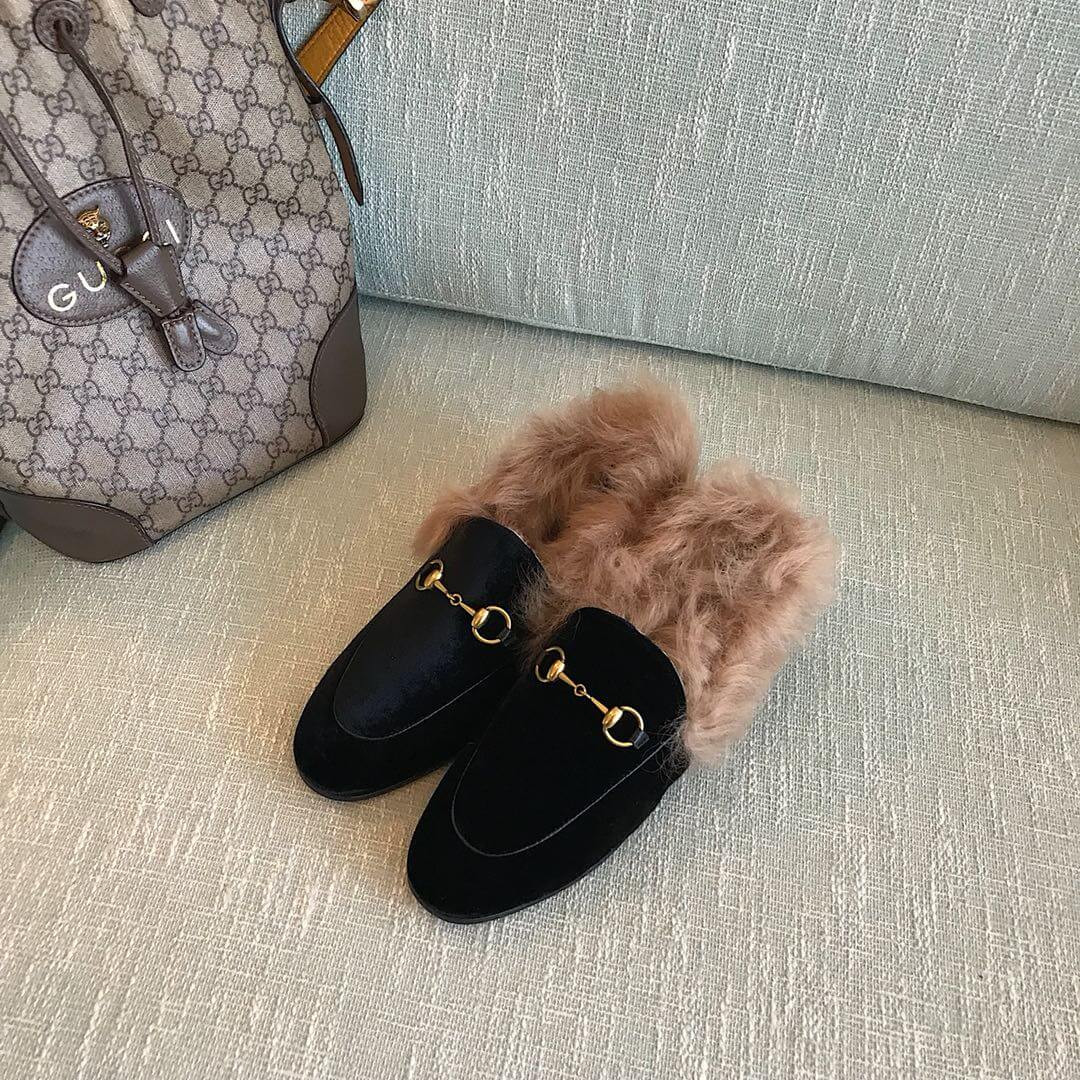 Gucci Velvet loafer 448655