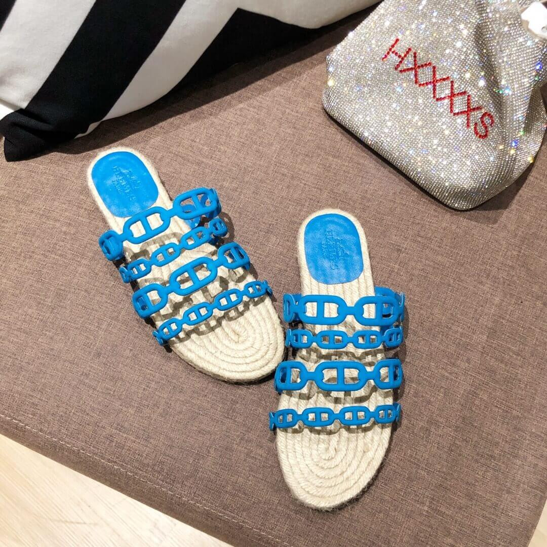 Hermes Ancone Espadrille Nappa Leather H2011