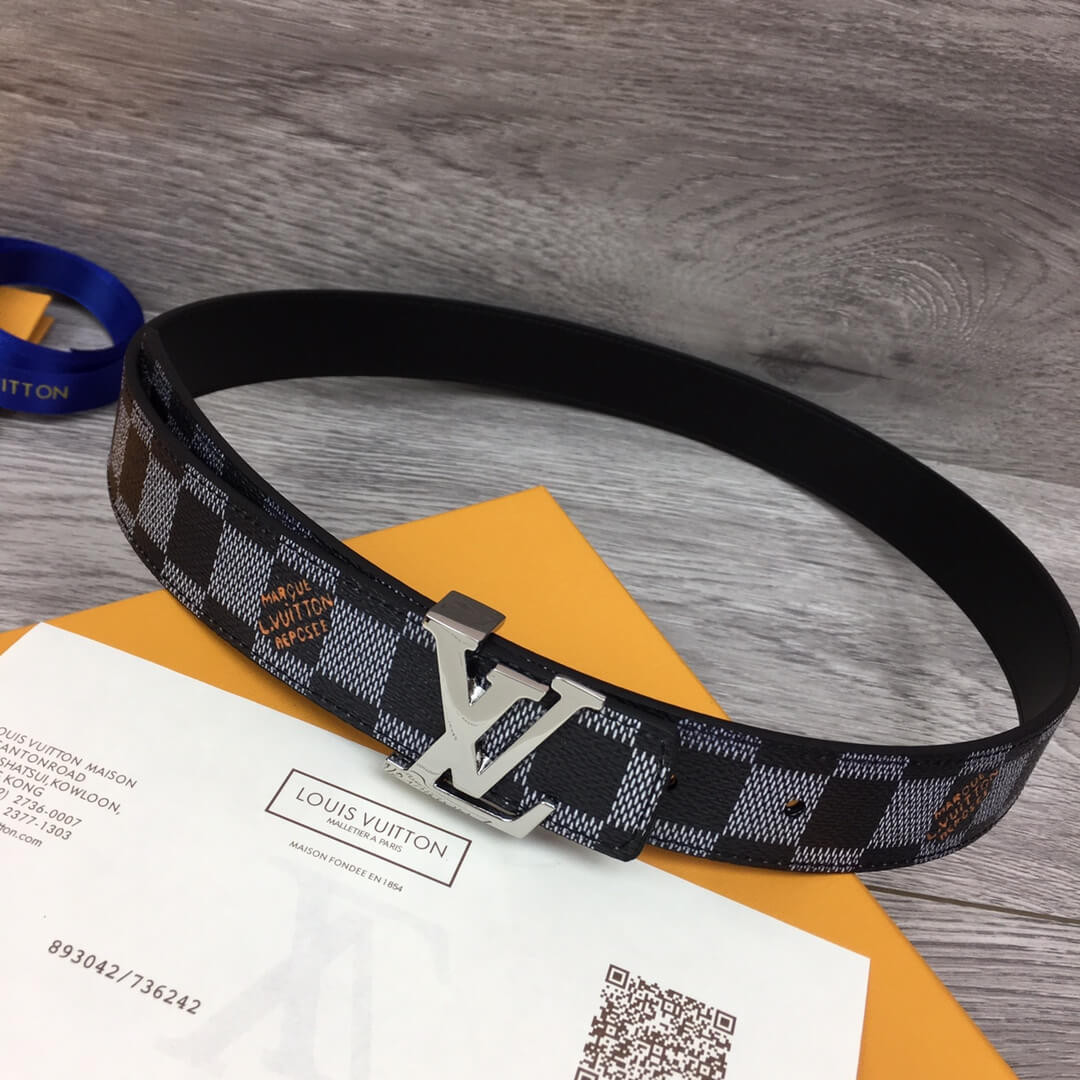 Louis Vuitton Initiales 25mm Reversible Belt MP182