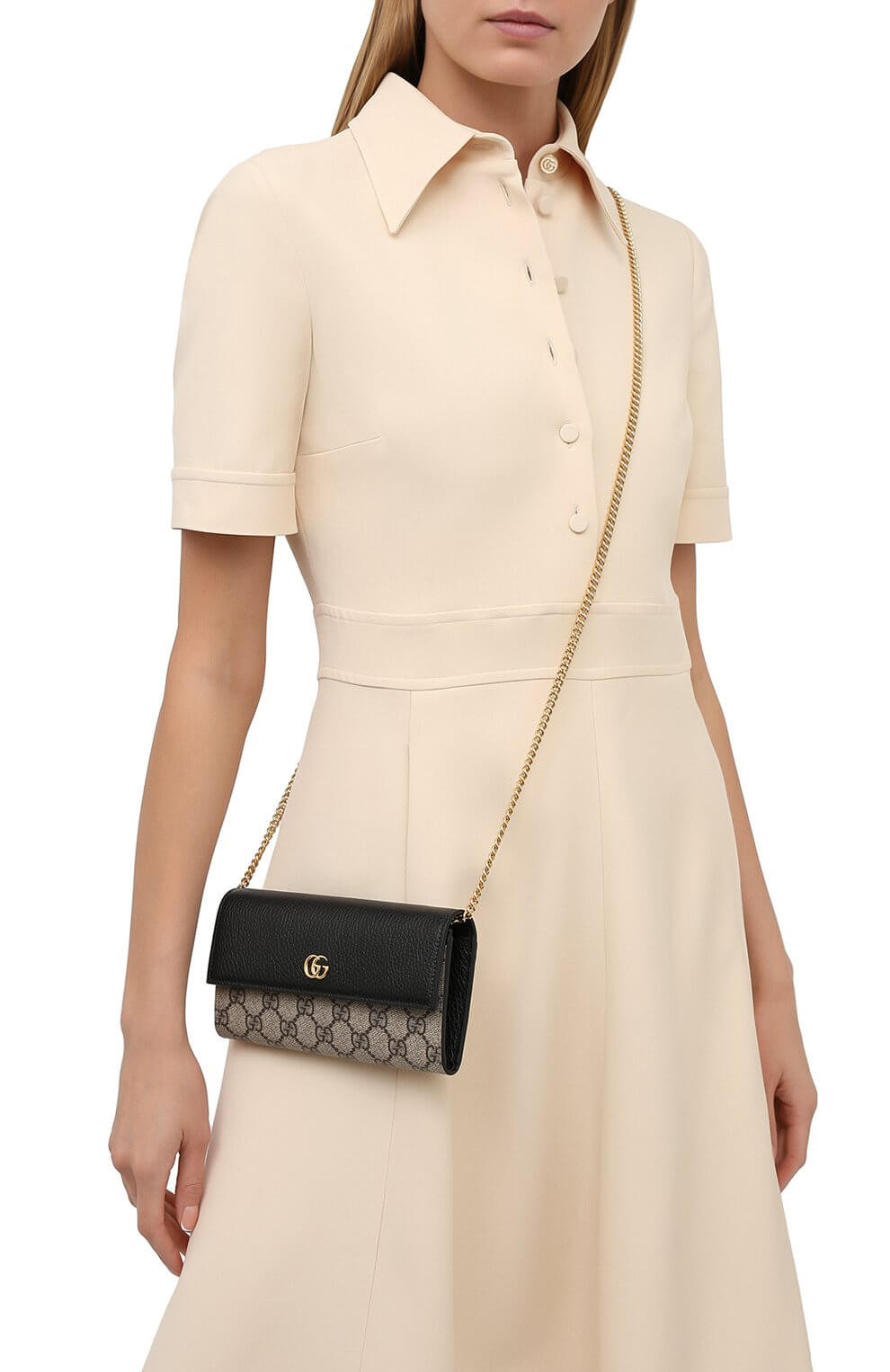 Gucci GG Marmont Chain Wallet 546585