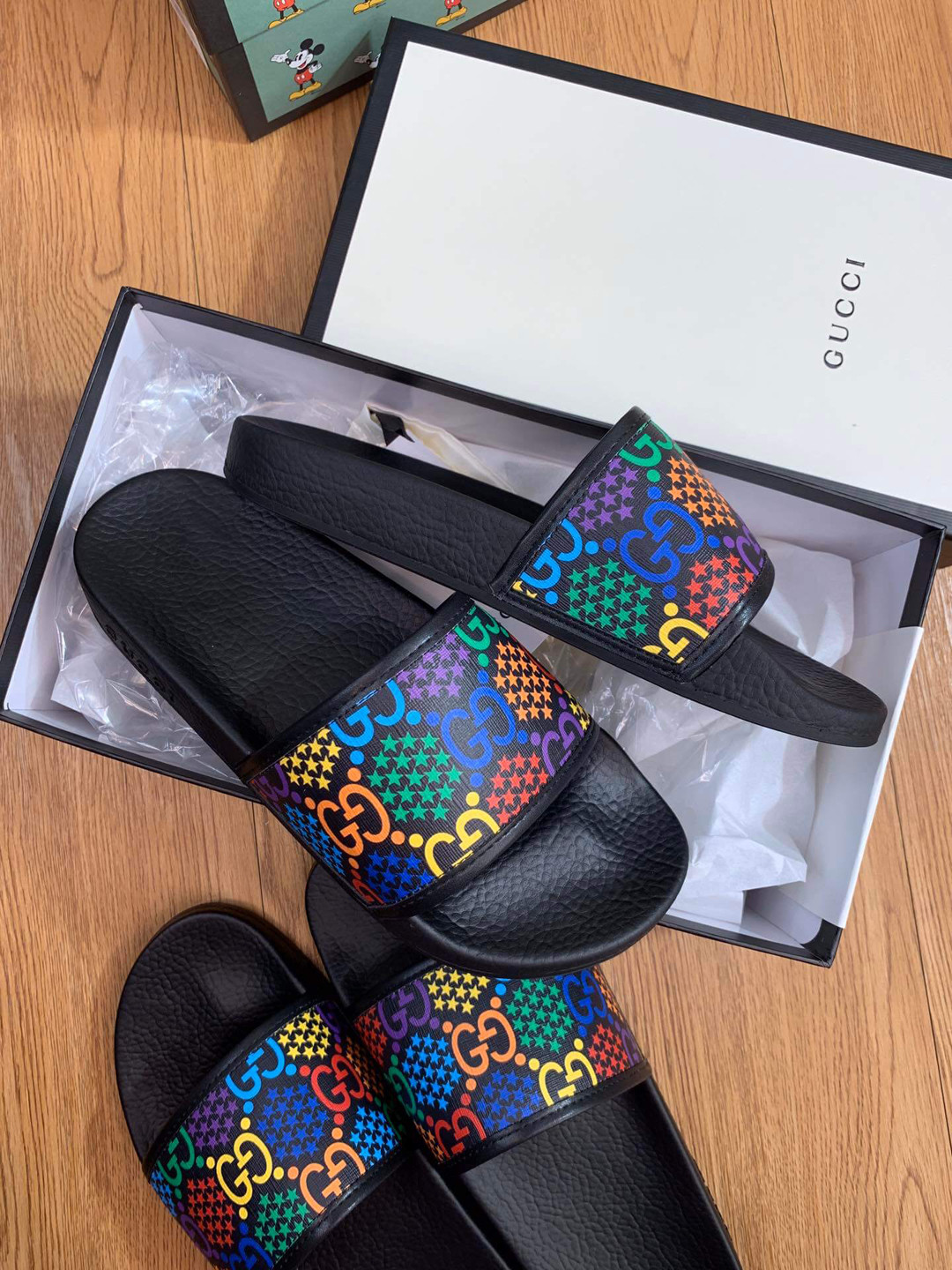 Gucci GG Psychedelic slide 610089
