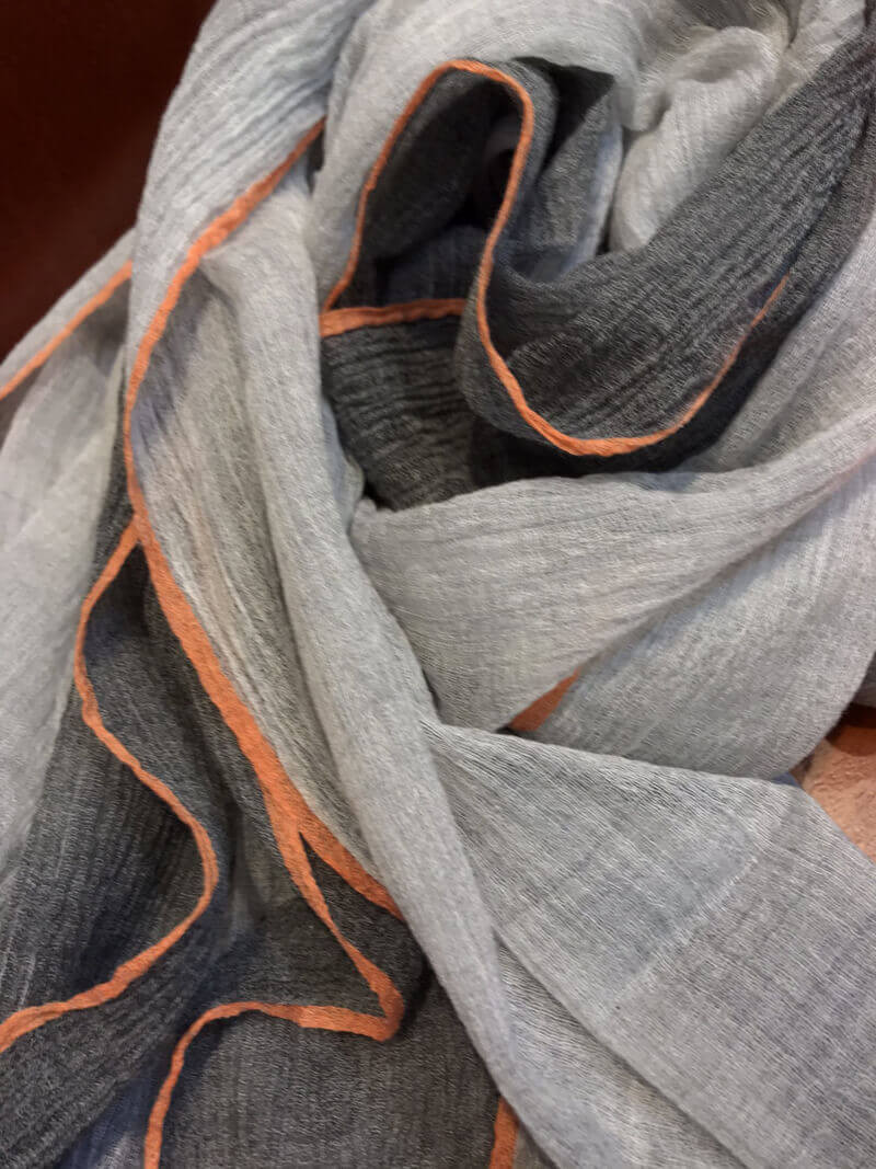 Hermes Silk Scarf with Heart Logo H2201