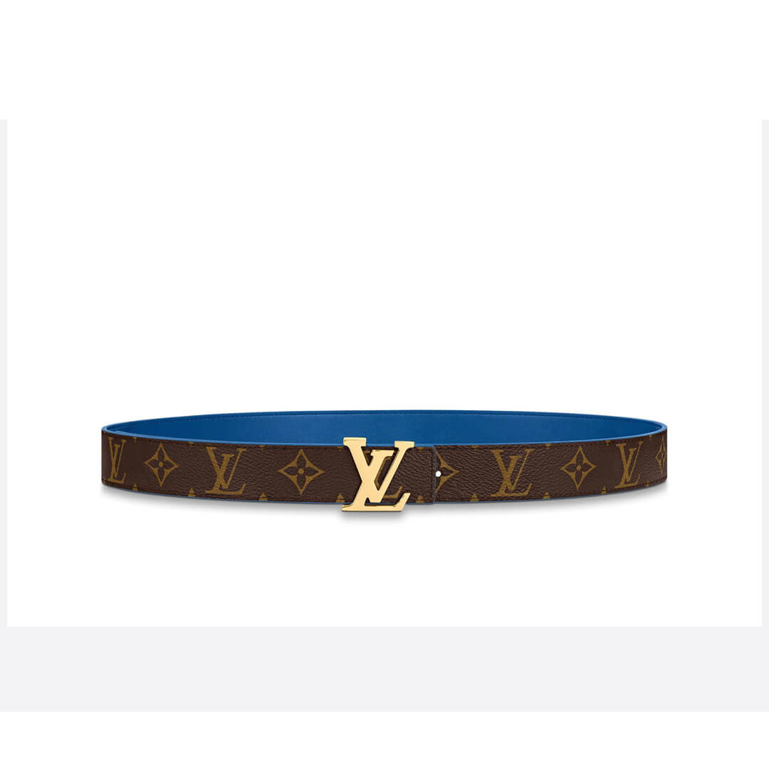 LV Escale LV Initiales 30mm Reversible Belt M0255W