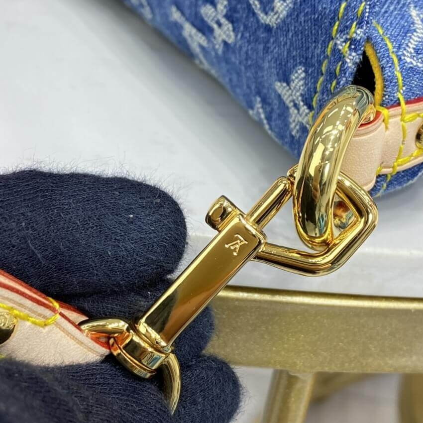 Louis Vuitton Monogram Denim Mini Pleaty M95050