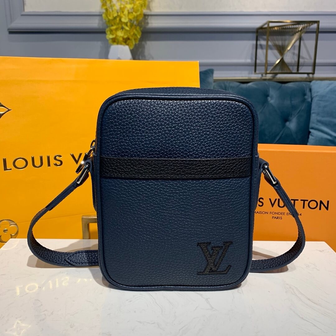 Louis Vuitton Taurillon Leather Danube Slim PM M55168
