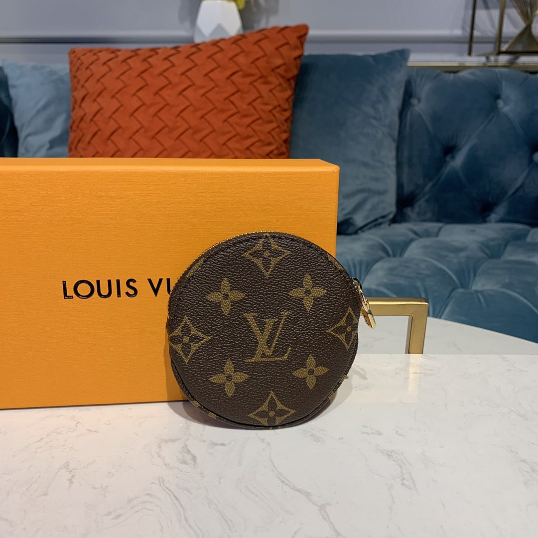 Louis Vuitton Venice Round Coin Purse M68485