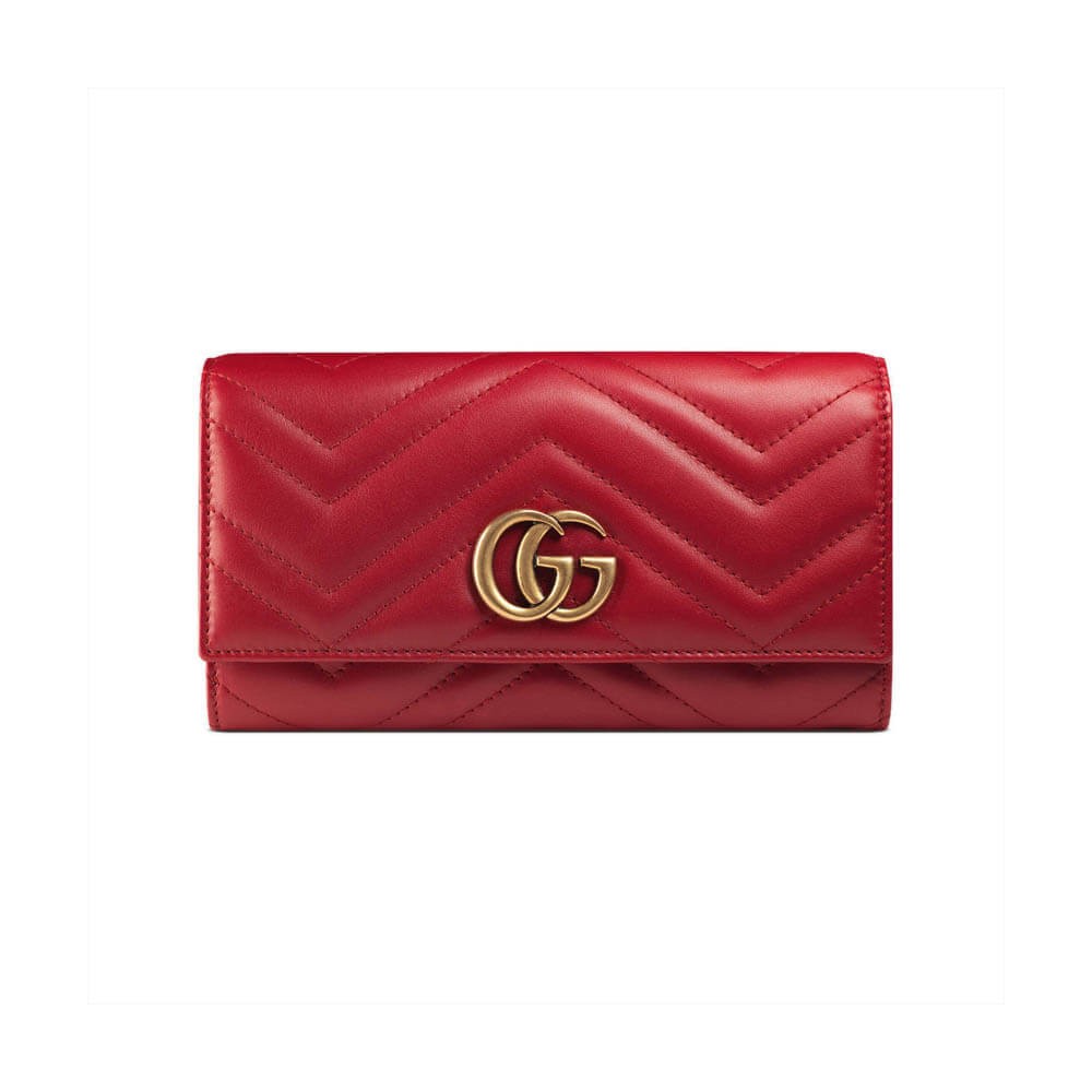 Gucci GG Marmont Continental Wallet 443436