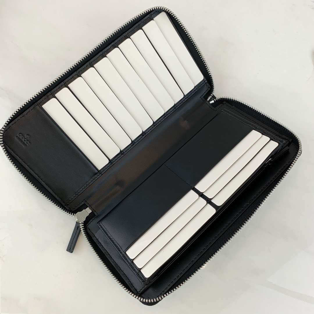 Gucci GG Supreme Zip Around Wallet 233194