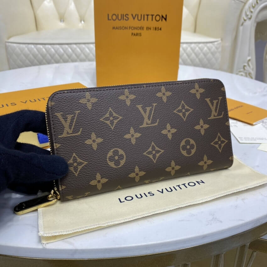 Louis Vuitton Monogram Zippy Wallet M41894 Pink