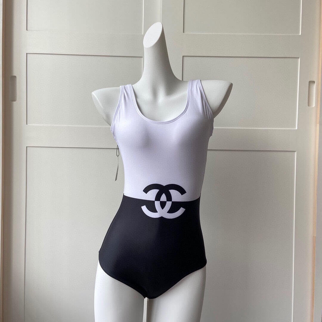 Chanel CC Logo One Piece Swimsuit P62751