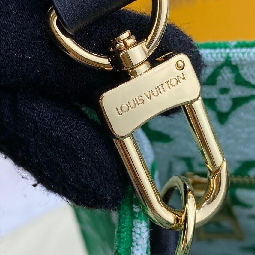 Louis Vuitton Monogram Jacquard Velvet Onthego PM M46216 Green