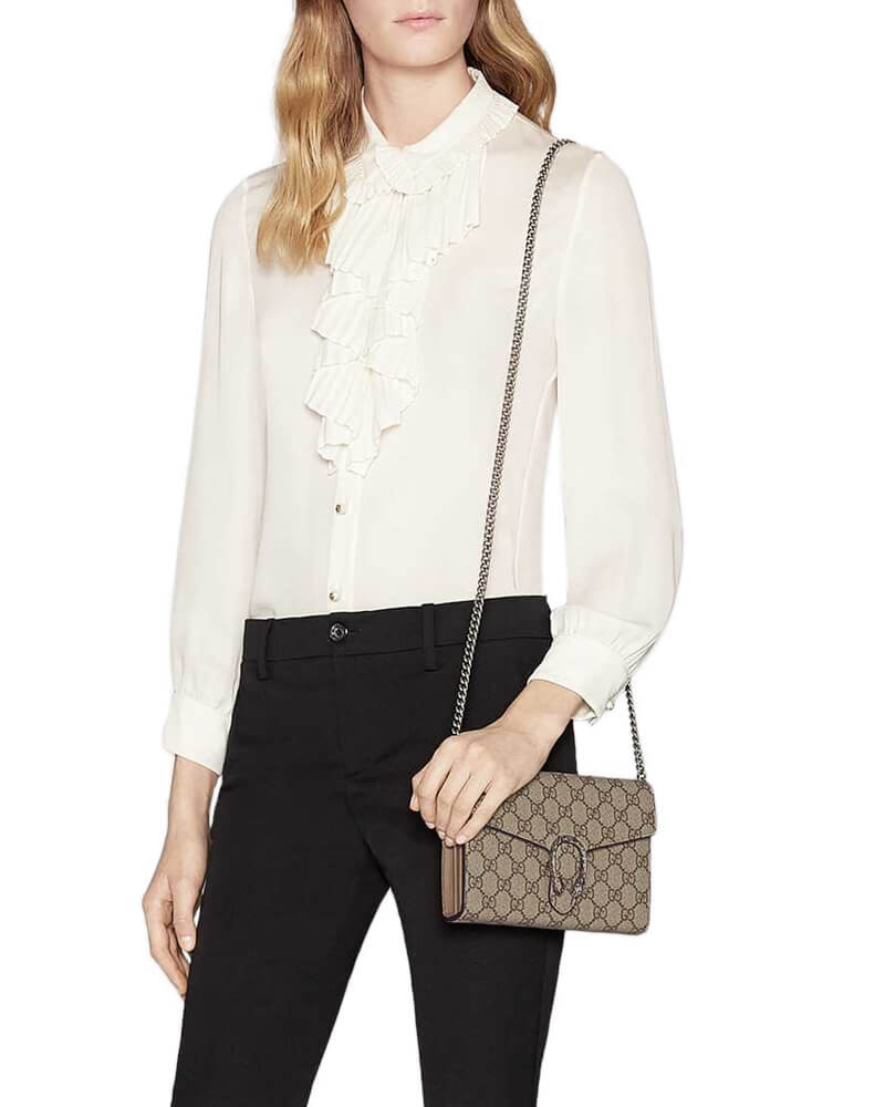 Gucci Dionysus GG Supreme Mini Chain Bag 401231