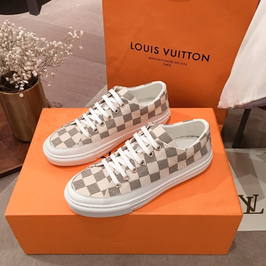 Louis Vuitton Signature Stellar Sneaker 1A4XMQ White