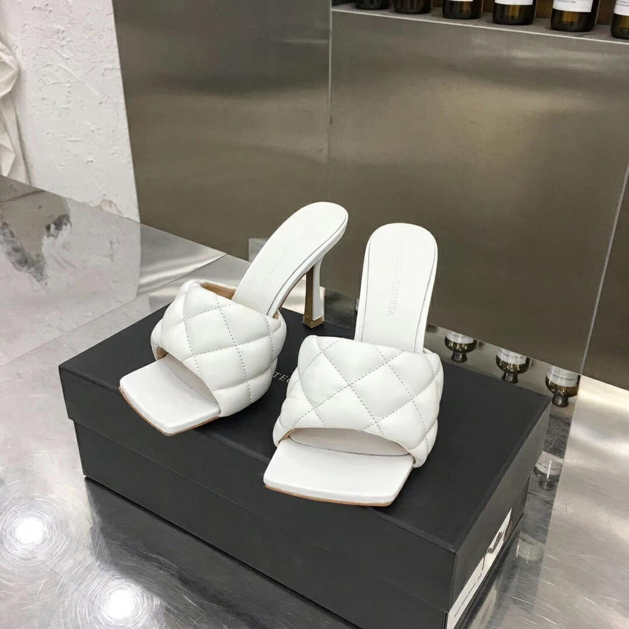 Bottega Veneta Puffy Dream Square Mules 592015