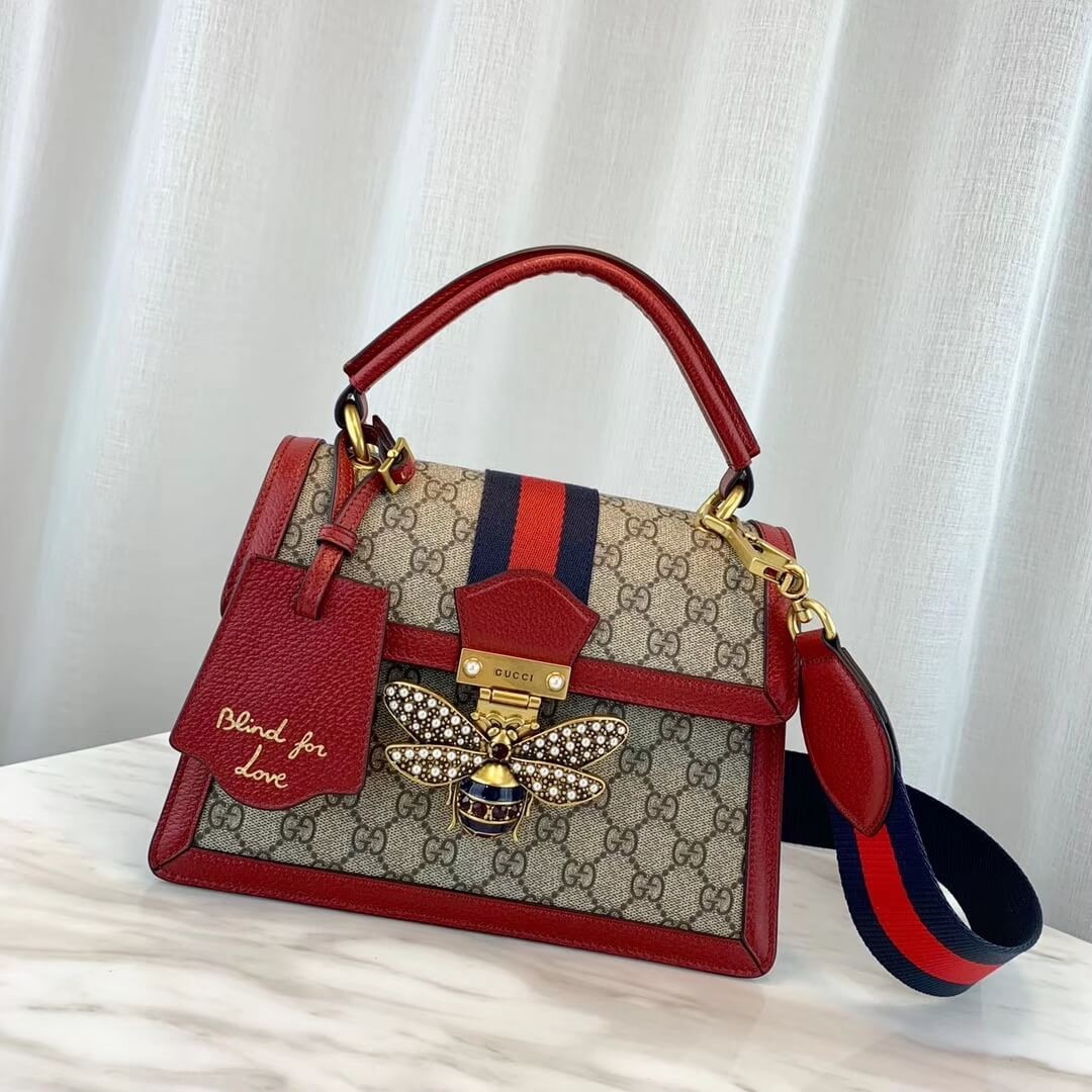 Gucci Queen Margaret GG Supreme Medium Shoulder Bag 476541