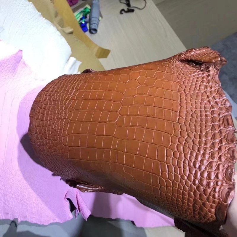 Hermes bag making process：American matte saddle colored leather   Size can be made