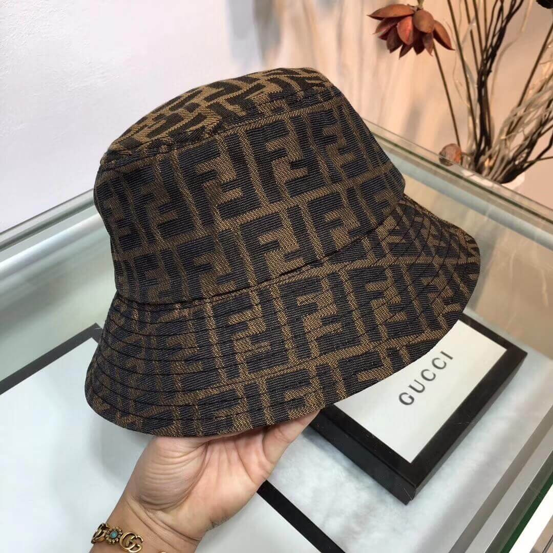 Fendi Reversible FF Bucket Hat 1359815