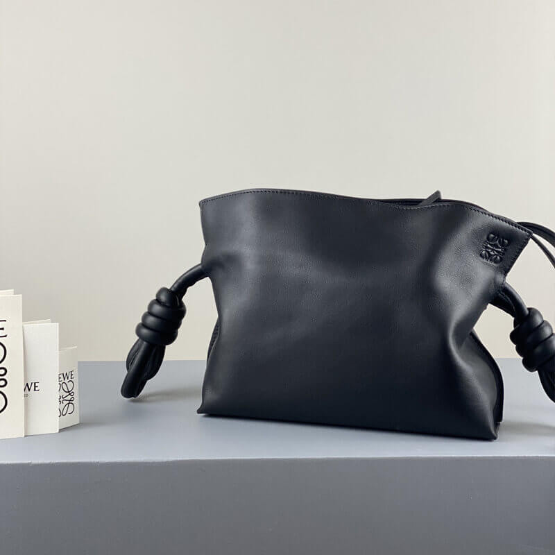 Loewe Mini Flamenco Clutch Bag in Nappa Calfskin