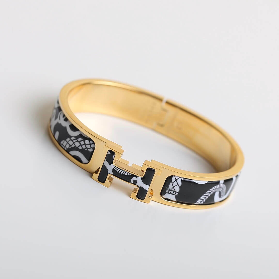 Hermes Clic H Panoplie Equestre Bracelet H708