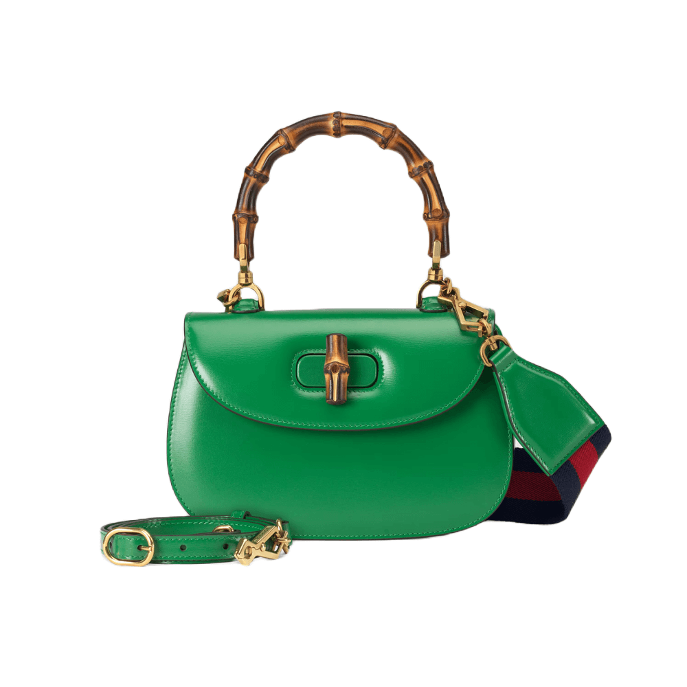 Gucci Small Top Handle Bag with Bamboo 675797