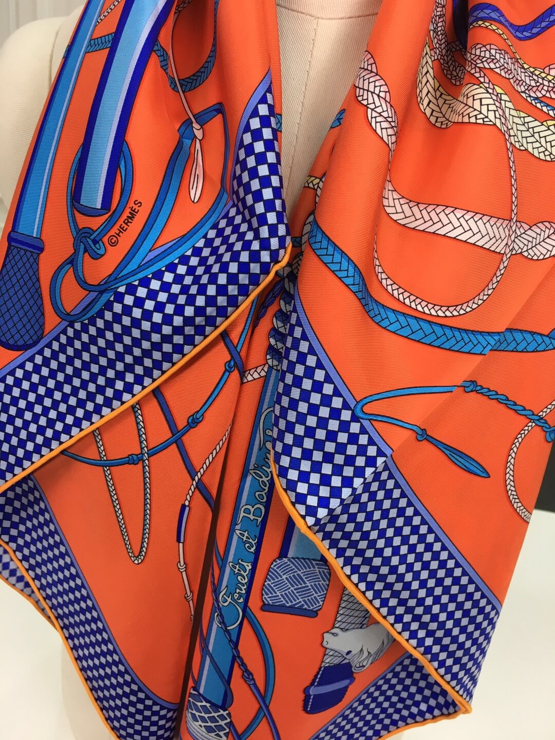 Hermes Silk Scarf 8926