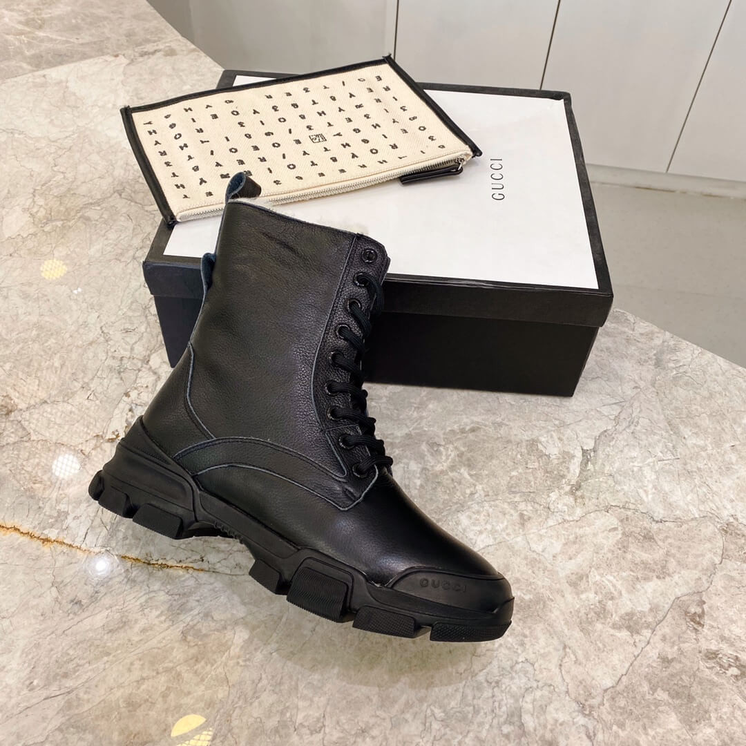 Gucci GG Wool Ankle Boot G1120C