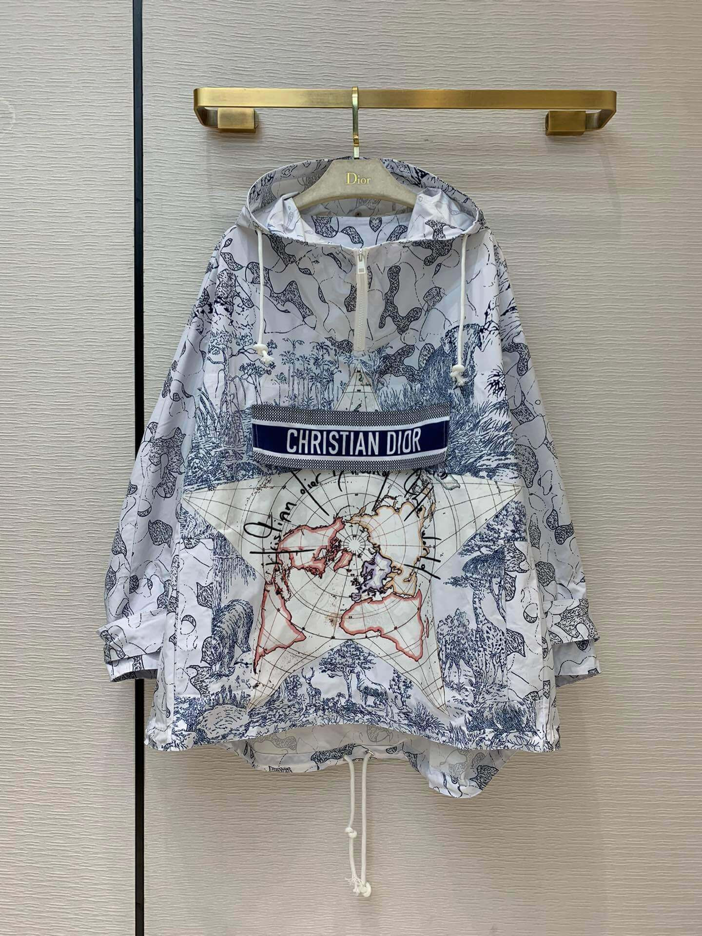 Dior Around The World Hooded Anorak A2863