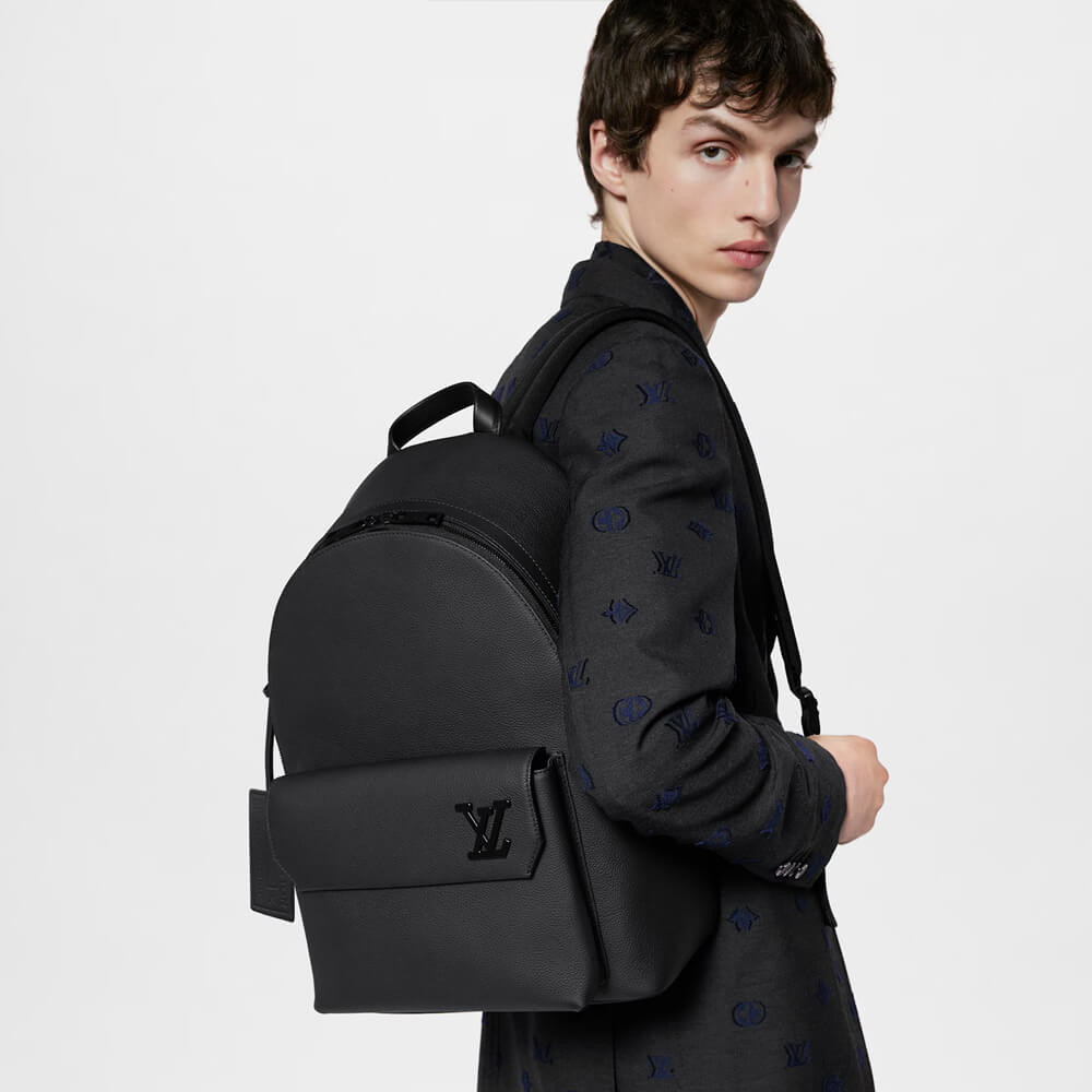 Louis Vuitton Takeoff Backpack M57079 Black