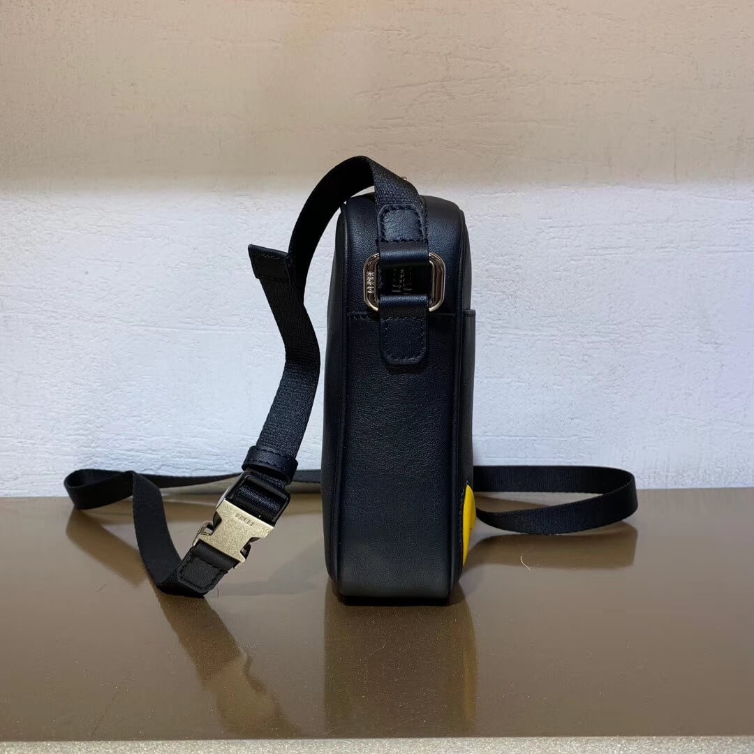 Fendi Smooth Leather Small Messenger Bag 7VA456