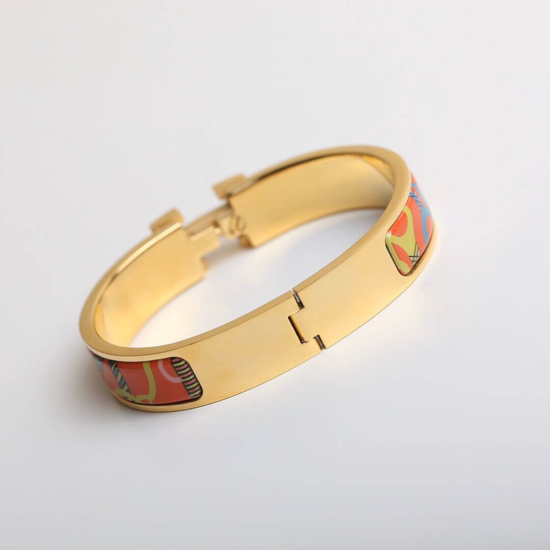 Hermes Clic H Panoplie Equestre Bracelet H706