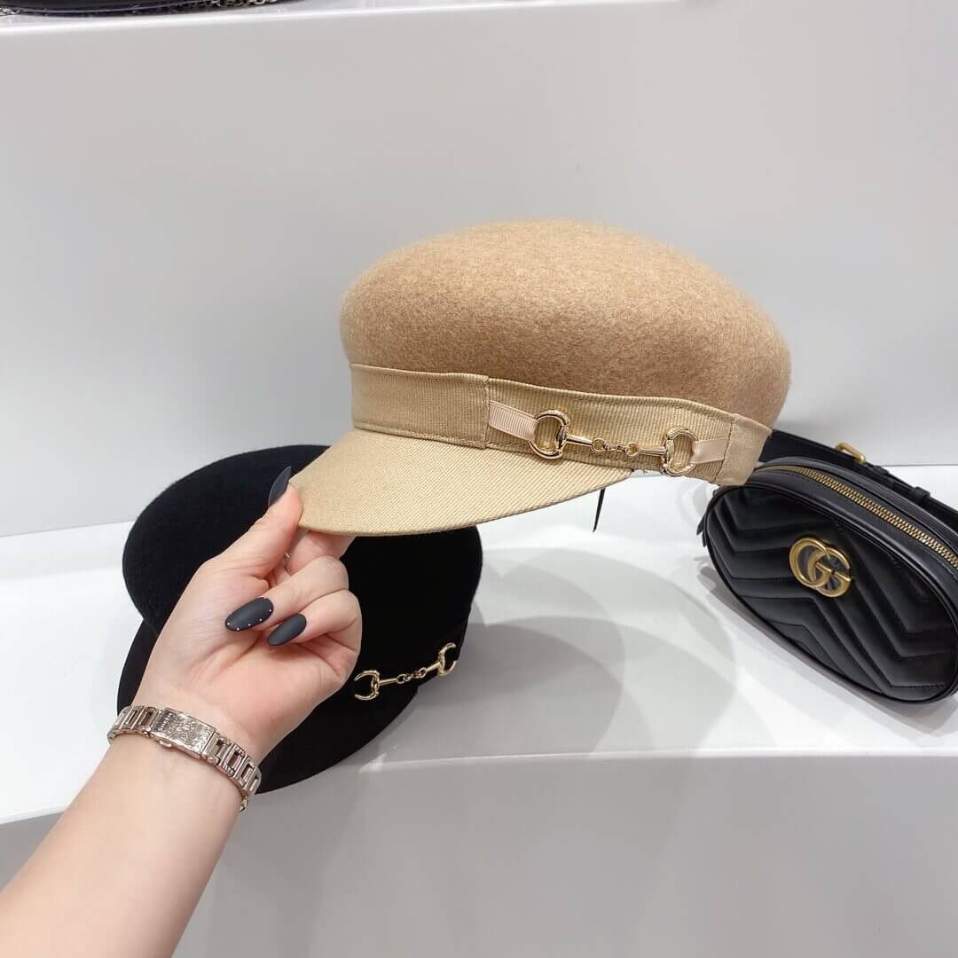 Celine Sailor Cap In Wool Cloth 1666