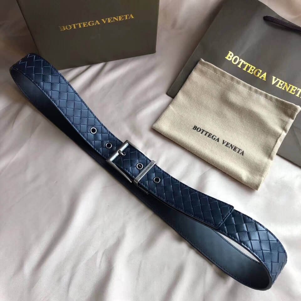 Bottega Veneta Intrecciato Weave Belt 271932
